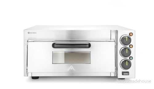 HENDI Pizzaugn kompakt, silver, 50 C till 350 C, 230 V, 2 000 W, 580 x 560 (H) 275 mm 8711369220290