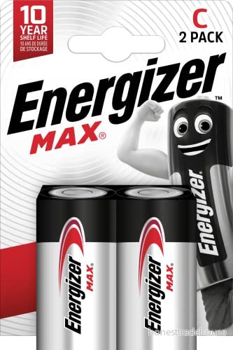 Batterie Mezzatorcia Alcaline 1.5 V Max (2 Pz) 7638900410402