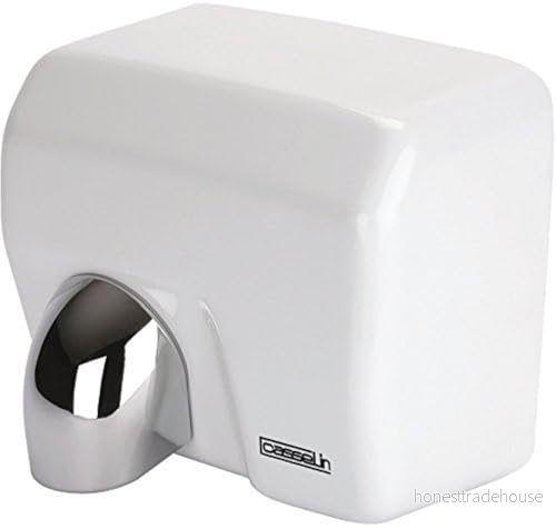Kasselin handtorktumlare 2500 W med infraröd sensor vitlackerad eller rostfritt stål, färg: Vit 3611630000253