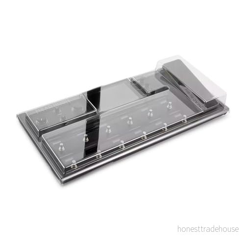 Decksaver Cover for Headrush Pedalboard superhållbart polykarbonatskyddslock i rökt klar färg, tillverkad Storbritannien gitarristernas val för oslagbart skydd 5060348662969