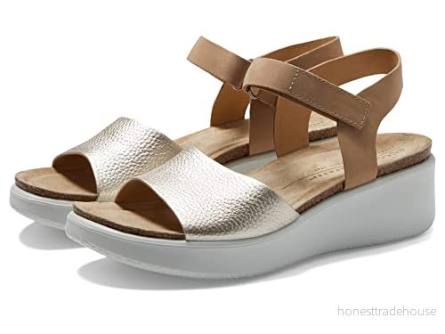 ECCO FLOWT WEDGE CORK Heeled S 194891187053