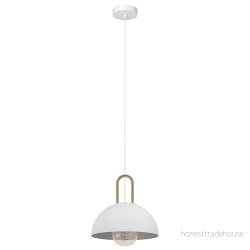 Eglo Calmanera Pendellampa - Vit/Mässing 9002759996956