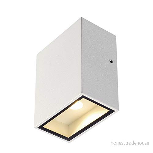 SLV 232431 A++ till A, Quad XL 1 vägglampa, x 3,2 W, 3 000 K, 4,5 vit, 5,4 8,4 11 cm 4024163148634