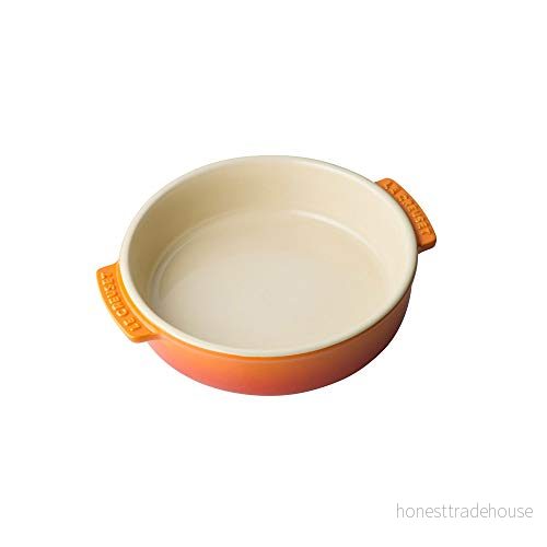 Le Creuset Stengods tapasfat, 14 cm, vulkanisk orange, 7210214090001 843251109869