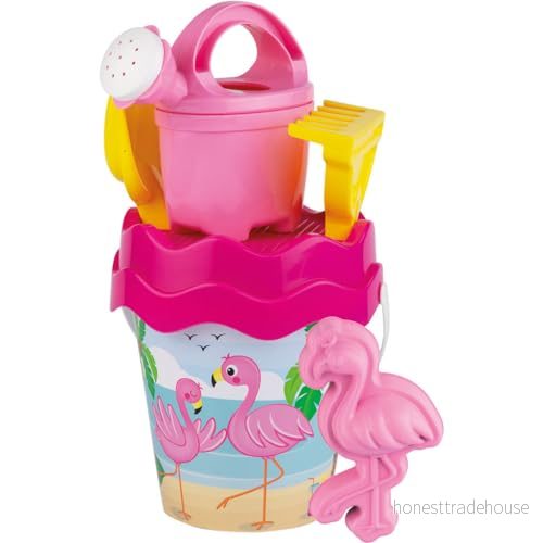 Androni Bucket set Flamingo 6 pieces. 8000796913357