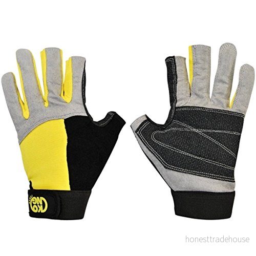 Kong Alex handskar grå/svart/gul, XL 8023577012087