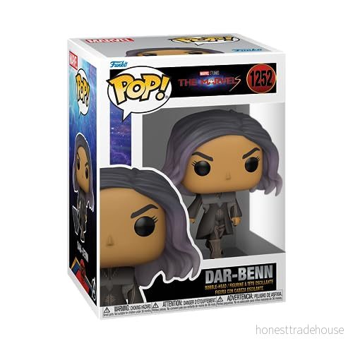 Funko POP! Vinyl: the Marvels Dar Benn Samlarobjektsvinylfigur Presentidé Officiella varor Leksaker för barn och vuxna Filmfans Modellfigur samlare display 889698675987