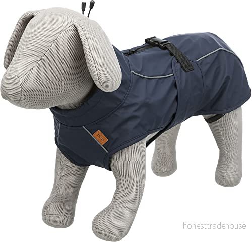 Trixie BE NORDIC Husum regnfrakke, M: 50 cm, blå 4053032429949