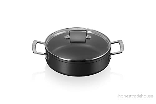 Le Creuset Sauteuse Les Forgées TNS ø 28 cm / 5.4 Liter standard non stick coating 630870306768