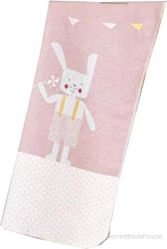 David Fussenegger 68466779 juwel babyfilt "hare" med pinne, rosa 9007213178817