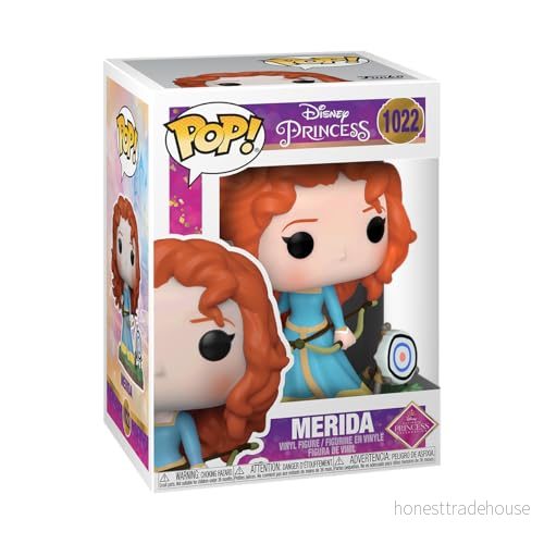 Funko POP! Disney: Ultimate Princess Merida Disney Princesses Samlingsbar vinylfigur Presentidé Officiell Merchandise Leksaker för barn och vuxna Filmfans Modellfigur samlare 889698563512