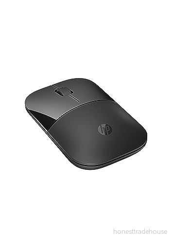 HP Z3700 trådlös mus 1200 optiska sensorer upp till 16 månaders batteritid 2,4 GHz eller Bluetooth anslutning Plug & Play Svart 197029312853