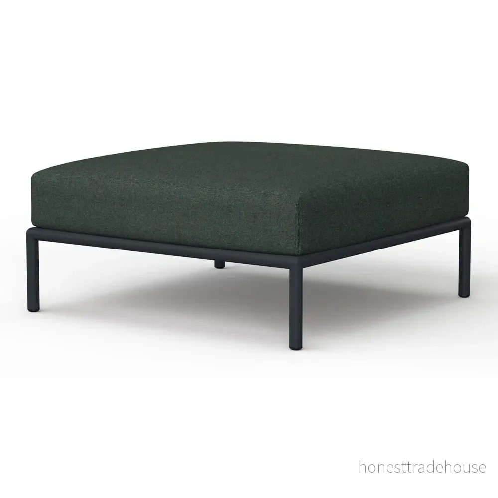 HOUE LEVEL / Ottoman Trädgårdsmöbler Alpine/Dark Grey L81 x W81 H38 SH38 cm 5714098014669