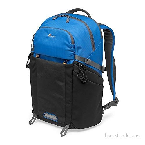 Lowepro LP37253 PWW Photo Active Outdoor fotoryggsäck (med QuickShelf i ett stycke, rymmer 15 tum laptop/iPad/3 l drickpåse, för CSC från Sony, Canon, Nikon, Gimbals, drönare, DJI, Osmo, Mavic) 56035372537