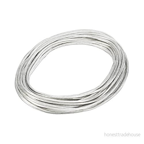 SLV 139051, lågspänningsrep Tenseo 6mm² 20 m, vit, 2000 x 0,4 cm 4024163174060