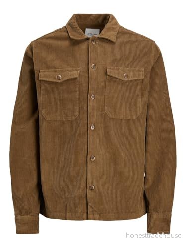 JACK & JONES Jjedallas Corduroy Overshirt Ls Sn skjorta 5715423663385