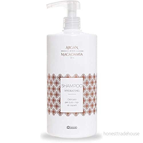 biacrè Argan and Macadamia Oil Hydrating Shampoo, 1000 ml 8028498967287