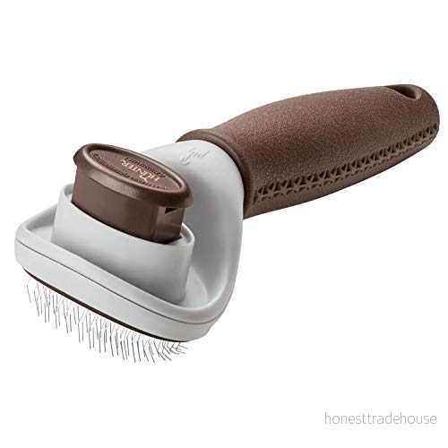 HUNTER 4016739655639 självrengörande borste Rutig S, brun 4016739655639