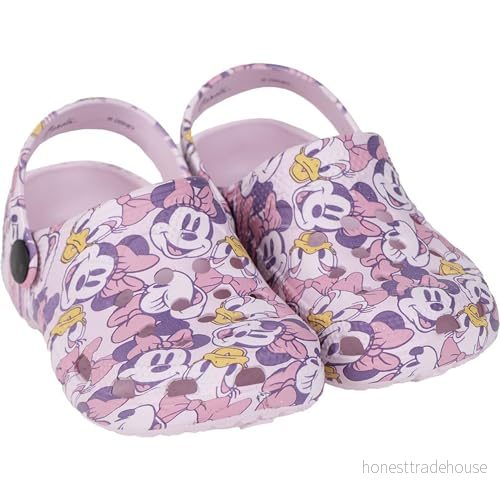 CERDÁ LIFE'S LITTLE MOMENTS Mimmi Pigg barntofflor rosa storlek 30/31 tillverkade av 100% EVA och Daisy tryck originalprodukt designad i Spanien, Rosa, EU 8445484376340