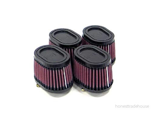K&N Universellt klämfilter för luft: Hög prestanda, premium, ersättningsmotorfilter: Fläns diameter: 4,75 cm, filterhöjd: 6,9 flänsens längd: 0,625 tum, form: Oval rak, RU 2454 24844010544