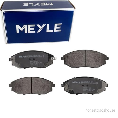 MEYLE 025 248 6417/W Bromsbeläggsats ORIGINAL Quality framaxel med akustisk slitagevarnare Anti skrik plåt CHEVROLET: Epica KL1 4040074073407