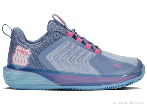 K-Swiss Dam Ultrashot 3 Hb tennissko, Infinity Blue Blizzard Heritage Blue, 41.5 EU 196483313642