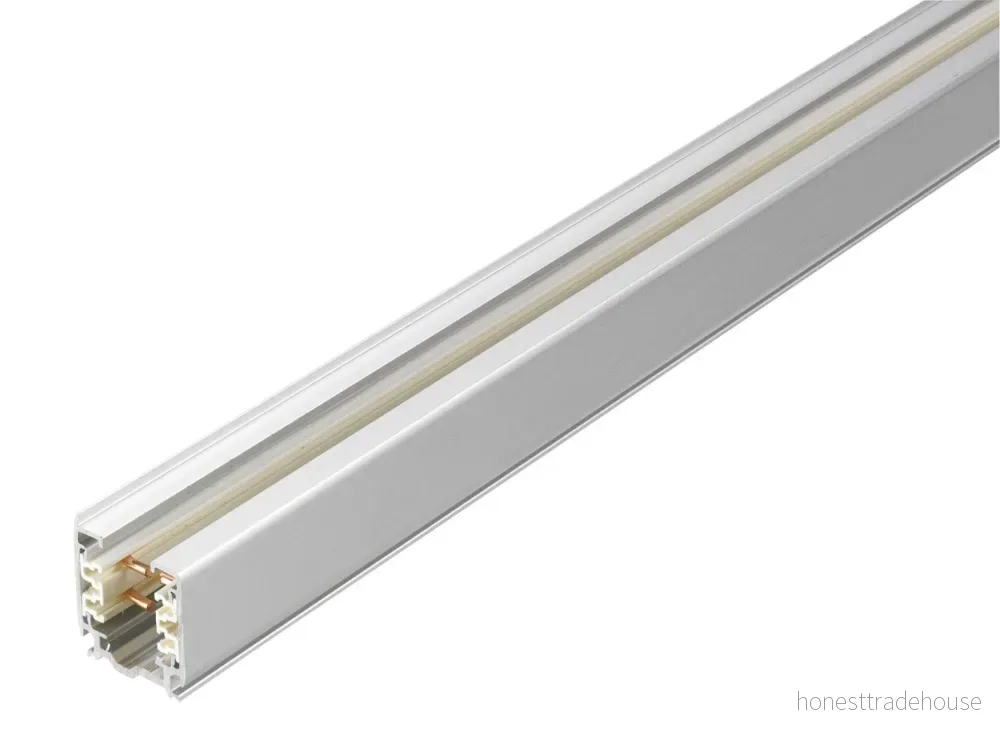 GLOBAL 3-fas skena Noa ytmonterad 100 cm, vit 6410014507060