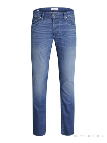 JACK&JONES herr JJITIM JJOLIVER JOS 419 LID NOOS jeansbyxor, blå denim, 29/30 5715316473206