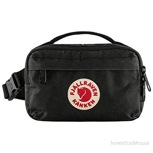 Fjällräven Kånken Hip Pack - Unisex Bältesväska - Svart 7323450598495