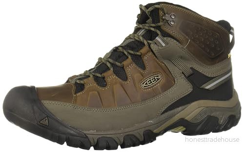 KEEN Targhee 3 medelvattentät herr Vandringsstövlar, Bungee snöre svart, 40 EU 887194985128
