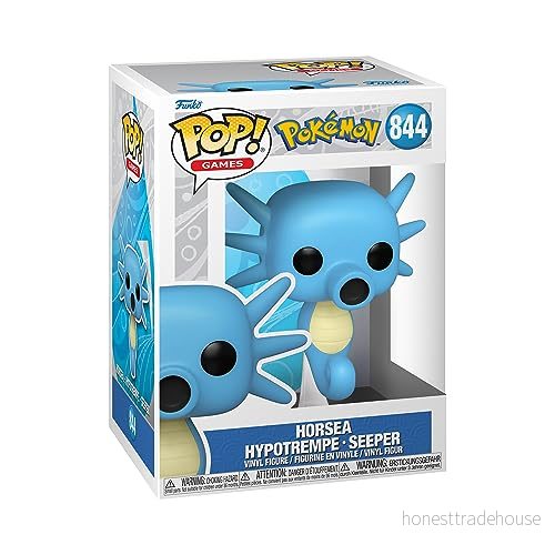 Funko POP! Games: Pokemon Horsea Vinylfigur för samlare Presentidé Officiell Merchandise Leksaker barn och vuxna Fans av videospel Modellfigur utställning 889698746298