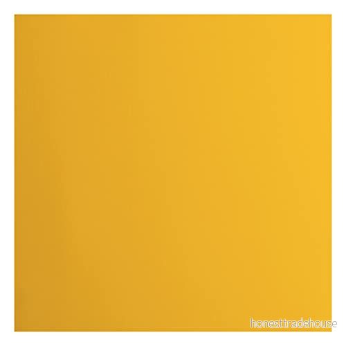 Vaessen Creative Florence cardstock papper, gul, 216 gram/m², kvadratisk, 30,5 x cm, 20 stycken, slät, för scrapbooking, korttillverkning, stansning och andra papperslådor 8716052220625
