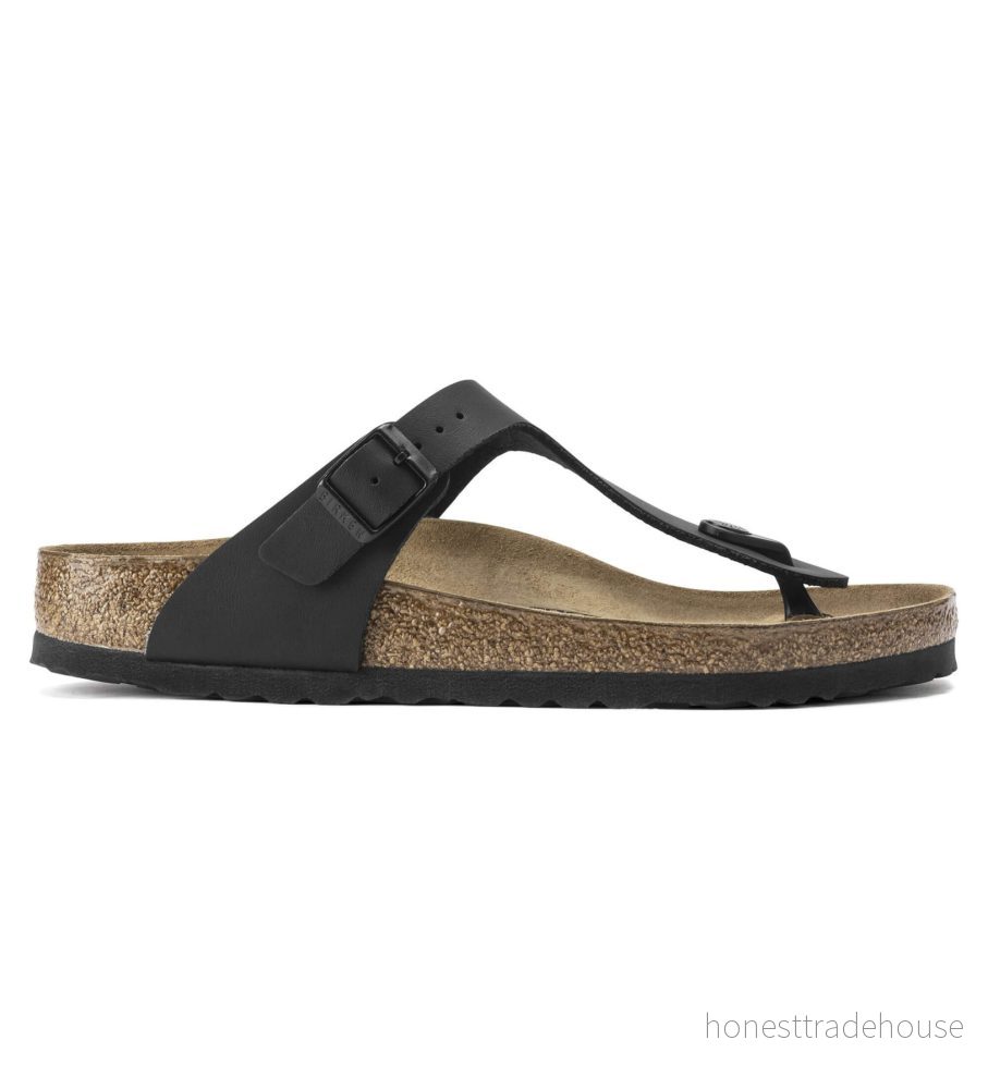 Birkenstock Gizeh Tåsandaler för Barn - Storlek 30 - Svart - Förstklassig skinnimitation 4040714073910