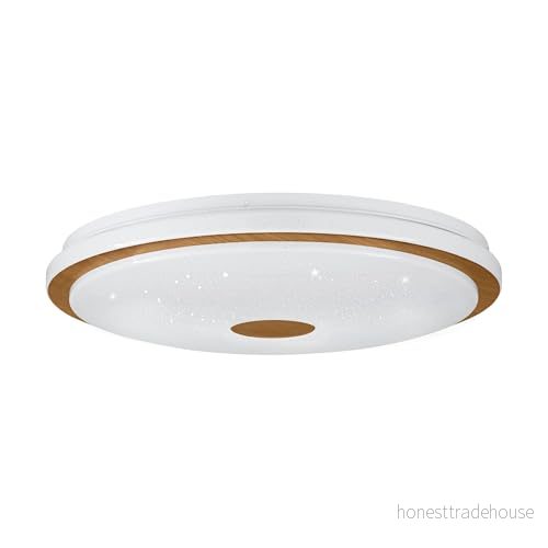 Eglo Lanciano 1 - Taklampa - Vit Brun 9008606244980