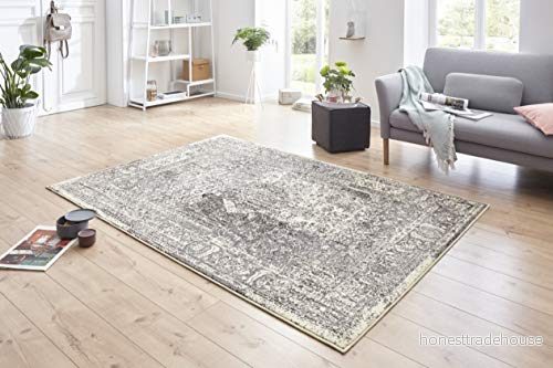 Hanse Home Velour matta plym 160x230 cm Grau Creme 4260578024679
