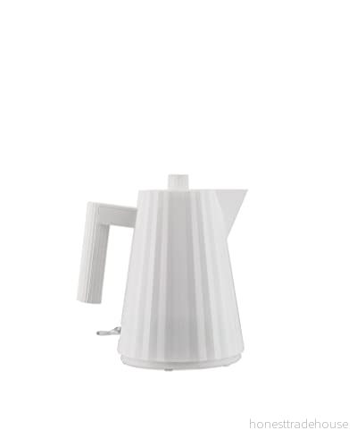 Alessi Kettle Plissé White Michele de Lucchi 1 Liter MDL06/1 W 8003299439607