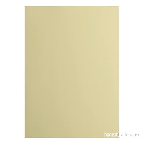 Vaessen Creative 2927 080 Florens cardstock papper, beige, 216 gram/m², DIN A4, 10 stycken, slät, för scrapbooking, korttillverkning, stansning och andra papperslådor 8716052221493