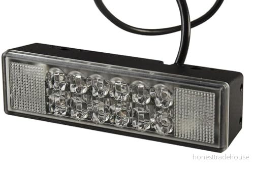 HELLA LED Blixtvarningsljus WL 24V gul Skruvanslutning/inbyggnad Kabellängd: 800mm Kontaktutförande: öppna kabeländar Antal: 2 2XD 009 048 011 4082300185942