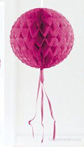 Folat boll vaxkaka 30 cm mörkrosa 8714572603096