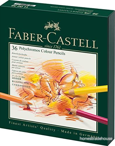 Faber Castell Polychromos Färgpennor, Flerfärgad, Paket med 36 4005401100386
