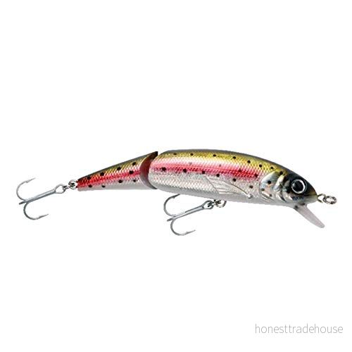Abu Garcia Tormentor Jointed Flytande Bete, Finns I Flera Storlekar, För Sötvattensrovdjur Som Öring, Gädda, Abborre, Gös, Verklighetstrogen Action Och Livfulla Färger, Rainbow Trout 11 Cm 36282863125