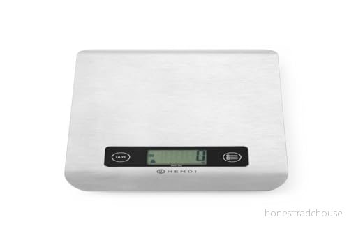 Hendi Kitchen Scale Stainless Steel 5 Kg 8711369580226