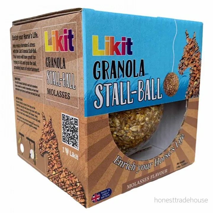 Granola Stall Ball Hästgodis Molasses 5037648002696