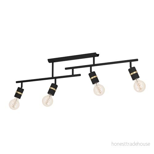Eglo Lurone Taklampa - Fyrflammig - Svart 9008606241125