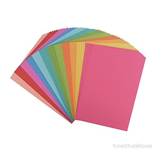 Vaessen Creative 2927 307 Florence Cardstock papper, färgblandning ljus vinter, 216 gram/m², DIN A4, 60 stycken, konsistens, för scrapbooking, korttillverkning, stansning och andra pappershantverk, 8716052226924