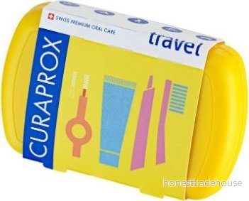 Curaprox Travel SET Kroppsvård set, Storlek: One Size, Yellow 7612412429862