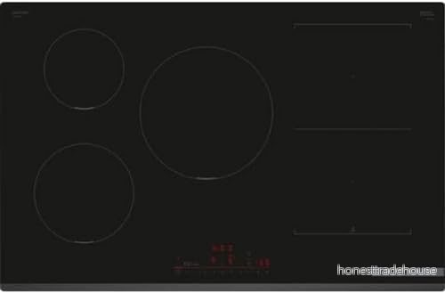Bosch PVW831HC1E - serie 6 Induktionsbord 5 eldstäder 80 cm svart utan ram 4242005394449