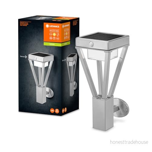 LEDVANCE Vägg och takarmatur LED: för vägg, ENDURA STYLE SOLAR BOUQUET / 6 W, 3 V, Varmvit, 3000 K, material: aluminium, IP44, Förpackning med 1 st. 4058075564503