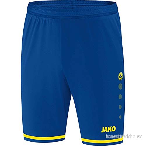 JAKO unisex barn fotbollsportbyxor sporthoker 2.0 Royal/Citro 164 4059562248531 JAKO unisex barn fotbollsportbyxor sporthoker 2.0 Royal/Citro 164 4059562248531