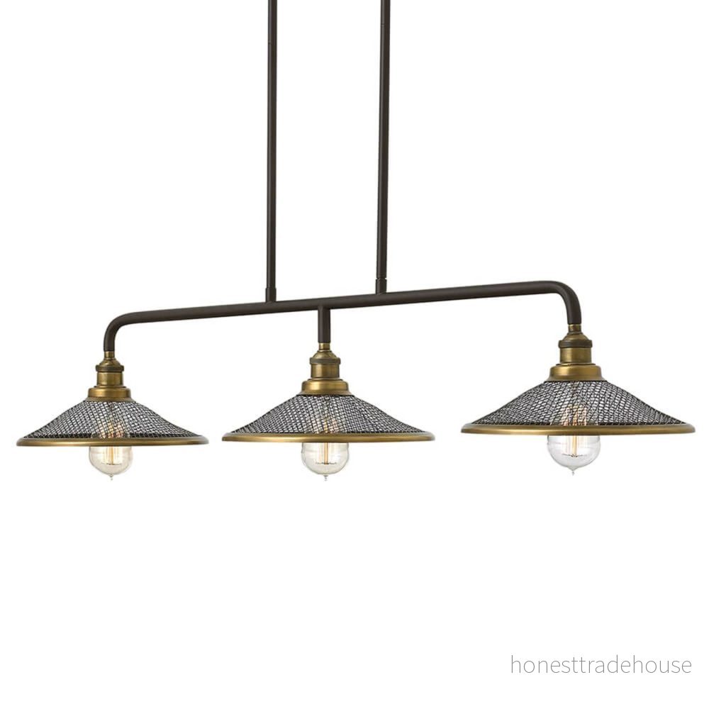 HINKLEY Pendellampa Rigby 3 lampor 5024005290711